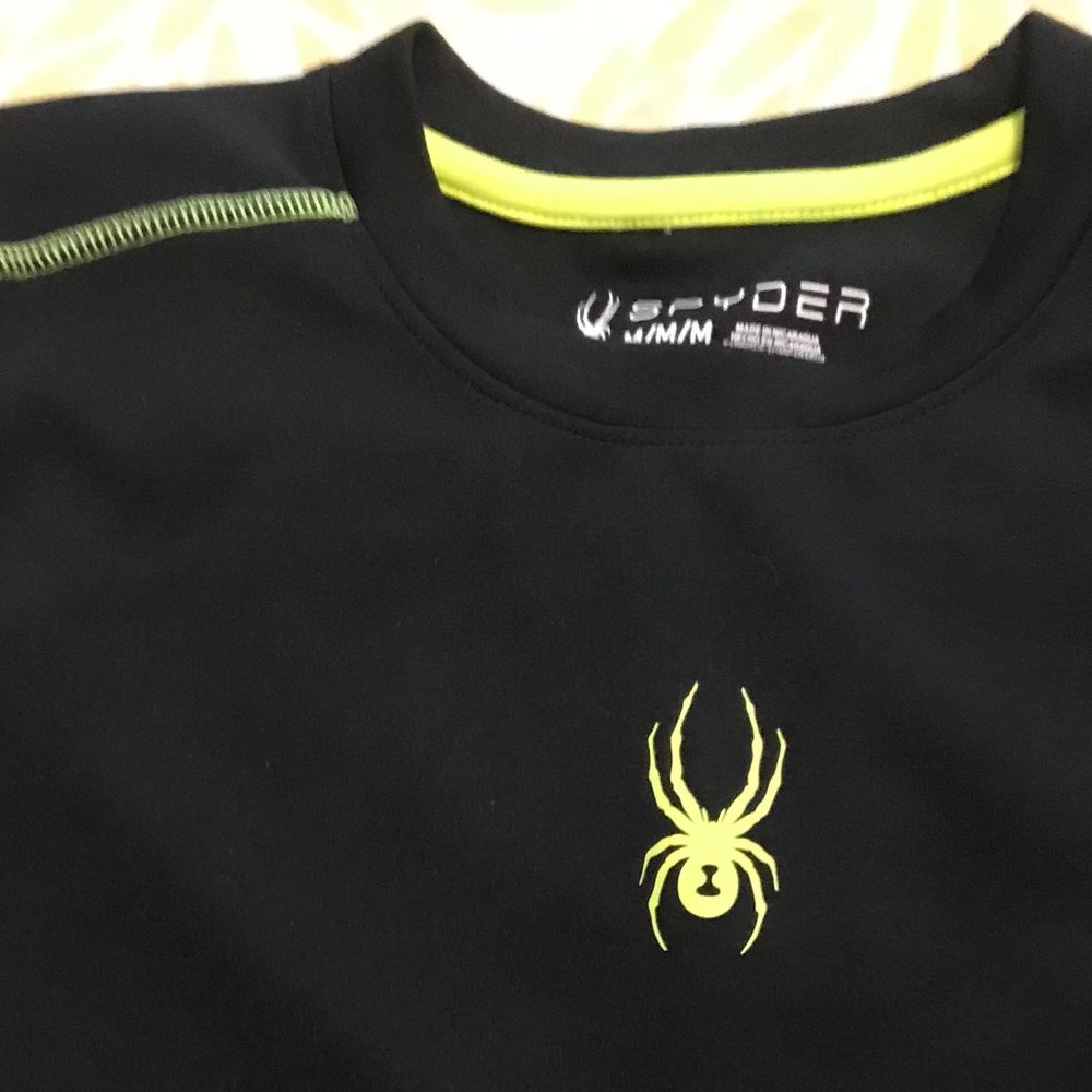 Athletic-fabric t-shirt